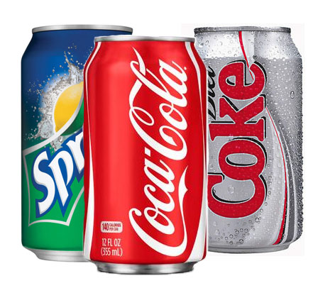 Coke, Diet Coke or Sprite
