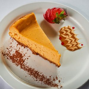 Homemade Pumpkin Cheesecake